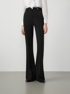 LANCY FROM 25 | Slimming High Waisted Flared Casual Pants Spring New