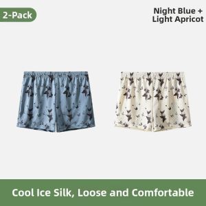 Yuzhaolin | Cool Silk Loose Breathable Boxer Shorts