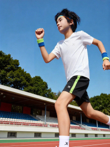 XTEP | Quick-Dry Breathable Kids T-Shirt and Shorts Set