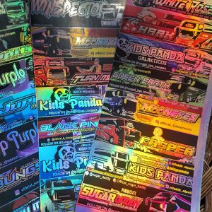 15 PC STIKER BUS BASURI HOLPGRAM ORIGINAL/15 PC STIKER BUS BASURI ORIGINAL