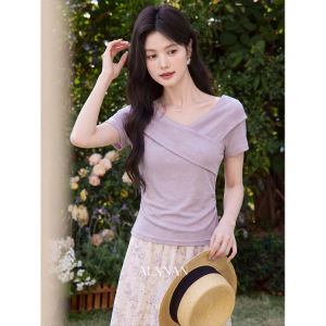Áo Thun Sọc Dinh Dáng Nữ