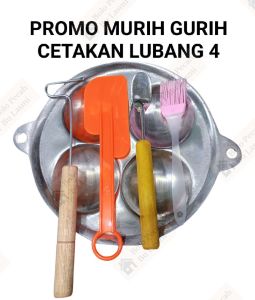 PROMO 5 IN 1 CONGKEL SOTIL KUAS SOLET Cetakan Lubang Isi 4 / Cetakan Apem / Cetakan Telur / Cetakan Cilor Maklor / Cetakan Kue Cubit / Cetakan Kue Lumpur / Cetakan Telur Ceplok