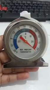 Minus 20 sd Kulkas Termometer 80 Analog Freezer Stainless BR225