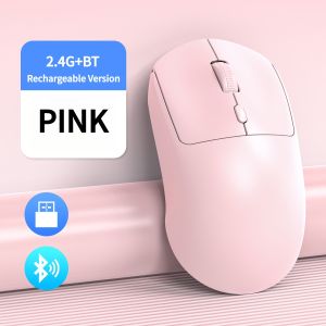 NexusClick 2026 New 2.4G/Dual-mode Rechargeable Wireless MouseErgonomic Gaming Office Mice 800-1200-1600 DPI Mice for PC Laptop