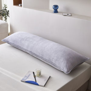 SUNLIGHT HOME Milk Velvet Long PillowcaseAnti-static Couple Pillow CaseSkin-friendly Bolster CaseBreathable Lengthen Pillowcase