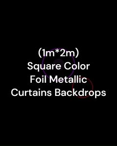 (1m*2m) Metallic Foil Tinsel Fringe Curtain Glitter Rain Tassel Backdrop Decor Birthday Party Wedding Event Backdrop