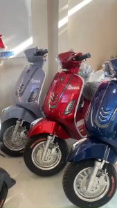 🚲 Xe Máy Điện ASUKA Vespa - 2 Thắng Đĩa  Đèn Lục Giác  Bảo Hành 2 Năm  Siêu Tiết Kiệm  Giá Tốt Nhất🚲