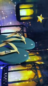 MIZEO STREET Sandal Jepit Pria Dewasa Karet Lentur M022 Army Cream