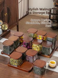CRISTALGLASS | High Quality Sealed Glass Tea Canister