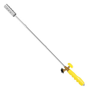 Propane Weed Torch with Self-Ignition 37.4inch Wand 10ft Hose Adjustable Flame for Weeding Snow Melting Roofing Campfires