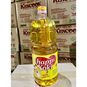 DẦU ĂN HAPPY KOKI CHAI 2L