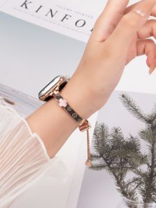 Metal Half Bangle Watch Band for Iwatch Womens Style New Model Apollo Smart Watch Band/Wristband Compatible with Iwatch