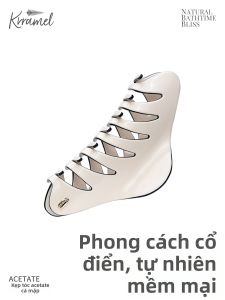 KRRAMEL | Acetic Acid Hair Clamp for Ponytail and Back of Head Accessories