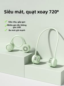 Quạt Mini Cầm Tay Cổng USB Siêu Bền Cho Mùa Hè Quạt Cổ Cầm Tay Di Động Quạt Mát Cho Trẻ Em Quạt Di Động Quạt Cầm Tay