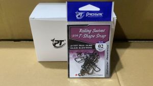 กิ๊ฟตกปลา PIONEER ROLLING SWIVEL รุ่น T-SHAPE SNAP