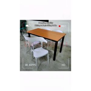 Vedourstyle Dining Table Set (1+4) / Meja Makan / Meja kafe / Cafe table / Restaurant Dining Set / Office Table /Study Table 餐桌