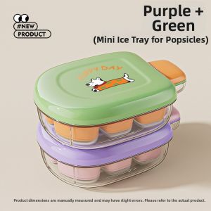 KUWUBIANJING | Food Grade Pressable Silicone Ice Tray