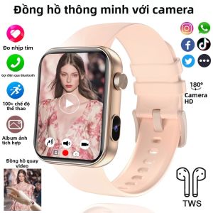 Đồng Hồ Thông Minh 512M Tích Hợp Camera Quay Video Theo Dõi Sức Khỏe Thể Dục Thể Thao Gọi Bluetooth Chống Nước Dành Cho Người Năng Động