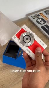 KiTBEEZ KC-2 กล้องดิจิตอล ถ่ายภาพ 5600 พิกเซล ถ่ายวิดีโอ ซูม 8 เท่า กล้องคอมแพค 1080P Ultra HD Kitechbee Kc2 Kitechbee Kc 2 - Lazada