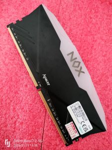 RAM 8GB DDR4 บัส3200MHz Apacer NOX RGB ใช้งานปกติ มีผลเทส