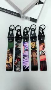 1Pack Anime Keychian Tags JDM Motorcycle Keychain Key Tags Anime Jet Tag for Car Motorcycles