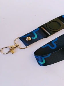 Lanyard Tali Gantungan Id Card Rumah Sehat Untuk Jakarta (Navy)