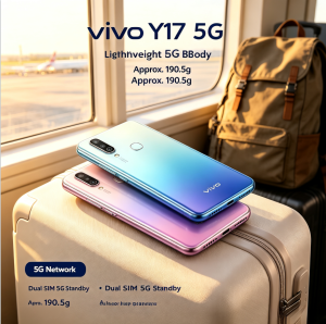 vivo | 2026 New Vivo Y17 phone Global Version Unlocked Mobile Phone 8GB RAM 256GB ROM Triple Rear Camera 5000mAh Battery