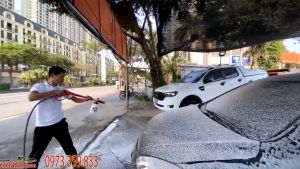 Nước rửa xe không chạm rửa xe máy ô tô bảo vệ sơn Topco dung dịch dùng máy rửa xe cao áp từ 150 Bar 5 lít