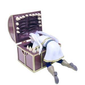 Bandai | Frieren Beyond Journeys End Frieren Treasure Box Sitting Posture Figures Collection Figures Model Toys Monster Anime Figure Toy