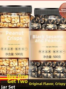 Peanut Sesame Candy Traditional Original Flavor Xylitol Handmade