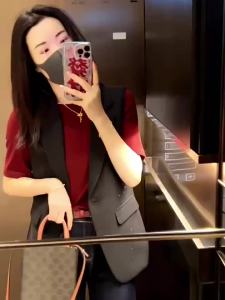 Áo Gile Không T Tay Elegance Cho Nữ
