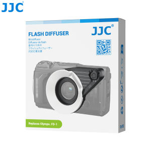 JJC Flash Diffuser Compatible with Olympus Tough TG-7 TG-6 TG-5 TG-4 TG-3 TG-2 TG-1 Replaces Olympus FD-1Suitable For Close-up & Macro Photography