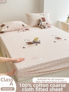 MENGWEIJUE | 100% Cotton Baby-Safe Fitted Sheet