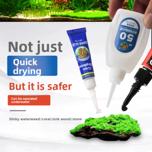 BESSN | Aquascaping Glue for Moss Rocks and Wood