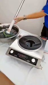 Bếp Điện Từ Mặt Lõm Công Suất 3500W Nấu Cực Nhanh Có Hẹn Giờ Không Kén Nồi Tiết Kiệm Điện An Toàn Dễ Sử Dụng Có Bảo Hành