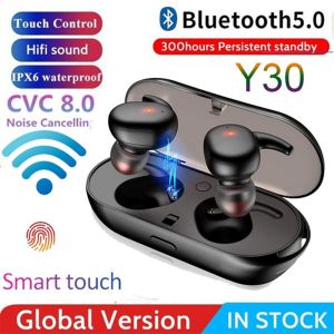 Headset bluetooth full bass tws m10 earphone wireless bluetooth gaming stereo handsfree suport semua hp laptop tws fingerprint led display suport powerbank