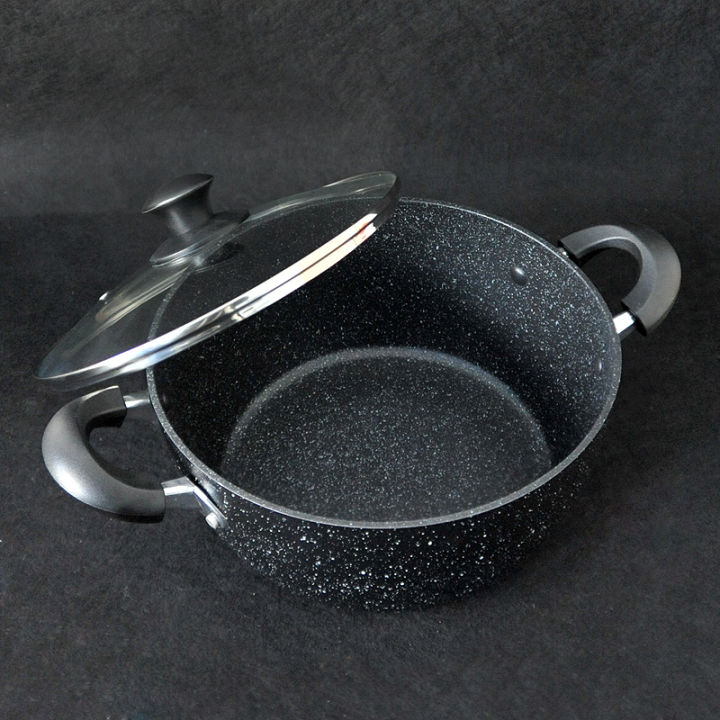 South Korea Dual Handle Thickening Medical Stone Soup Pot Small Milk
