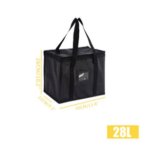 Large-capacity Portable Insulated Lunch Bag Cooler and warmer Bag Camping and Picnic Drink Storage Box Keeps Food Hot or Cold
