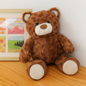 QIAOSHANG | Cute Teddy Bear Plush Toy Comforting Doll