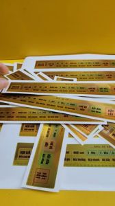 Tem hướng dẫn tiếng Việt (hoặc làm Tem trang trí) cho máy rửa bát nội địa Nhật (Bộ nguyên tấm mã TH)