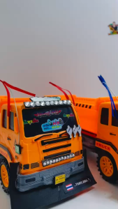 รถดั้มแต่งซิ่ง 6 ล้อเล็ก และดั้มเดิมๆ มีลานล้อหน้า เล่นมือ มีให้เลือก 2 แบบ 6090A-1