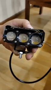 Đèn LED Sương Mù Siêu Sáng 2024 12V 24V Cho Xe Hơi Xe Máy Dèn trợ sáng xe máy đèn bi cầu mini Đèn Pha LED