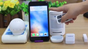 Alarm Sensor Gerak Pintu KERUI D025 Wireless Magnet Sensor Alarm Pintu - Jendela (Alarm system)