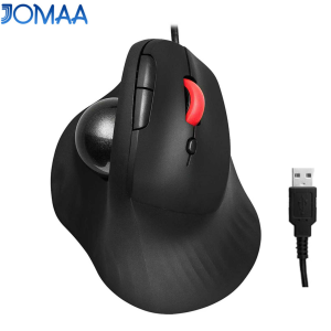 JOMAA | JOMAA Wired Ergonomic Trackball MouseSilent Easy Thumb Control MousePrecise & Smooth Tracking Mousefor PC LaptopTablet