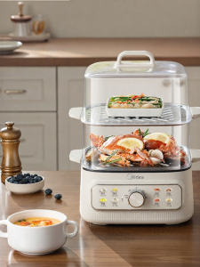 Midea | Multifunctional Home Use Steamer Cooker 3 Layers