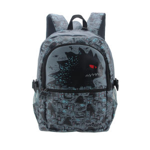 smiggle childrens schoolbag boys Godzilla  shoulder backpack student supplies  16 inches
