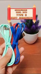 Kabel Data/Kabel Charger Type C VEGER 2.4A Fast Charging 1Meter