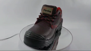 FLYWING FW500 Black Safety Shoes – Lightweight Durable & Certified Protection for Every Step