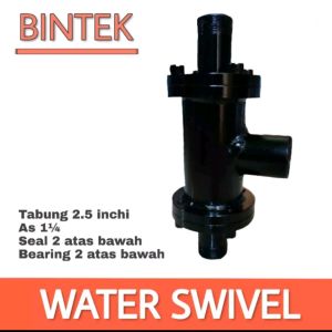 Water Swivel tabung 2.5in as 1¼ model spollkop