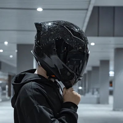 AIS | Ultra Light Carbon Fiber Full Face Helmet Summer Bluetooth 3C Certified